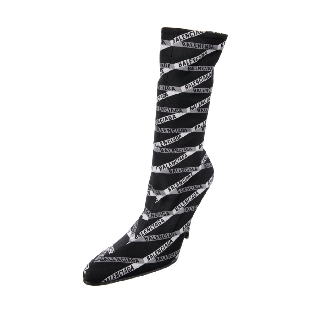 BALENCIAGAPrinted Sock Boots w/ TagsSize: 8.5 | IT 38.5 Pre Owed - Picture 2 of 5